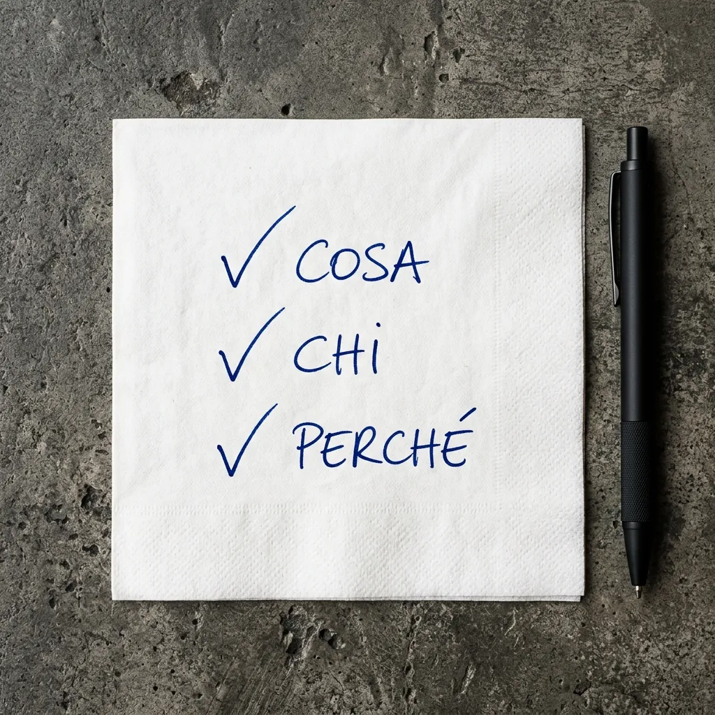 IL BRIEF PERFETTO STA SU UN TOVAGLIOLO